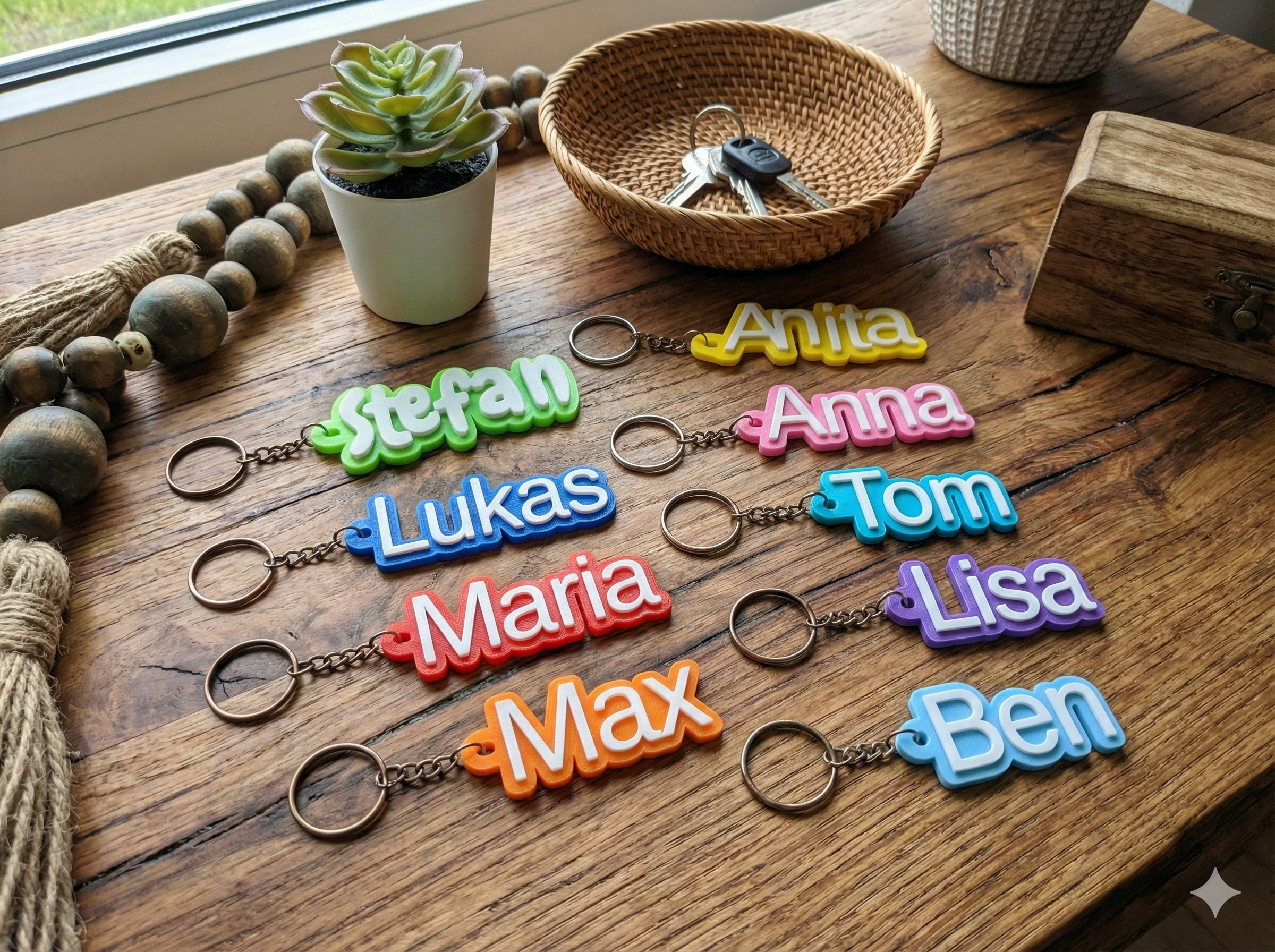 Personalisierter Schlüsselanhänger