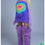 Thumbnail: 2023 Green Purple Feather Fur Tassel Thigh Boots High Heels Over The Knee Boots 