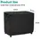 Thumbnail: Waterproof Outdoor Prep Movable Dining Cart Pizza Oven Patio Grill Table Cover F