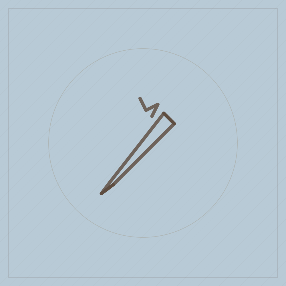 Design — an illustration of a drawing pen, the second step in our design process