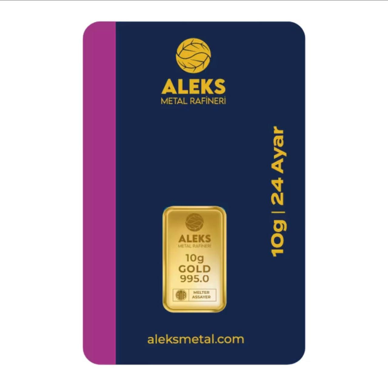 Berva Gold 10 gr 995 24 Ayar AMR Külçe Altın