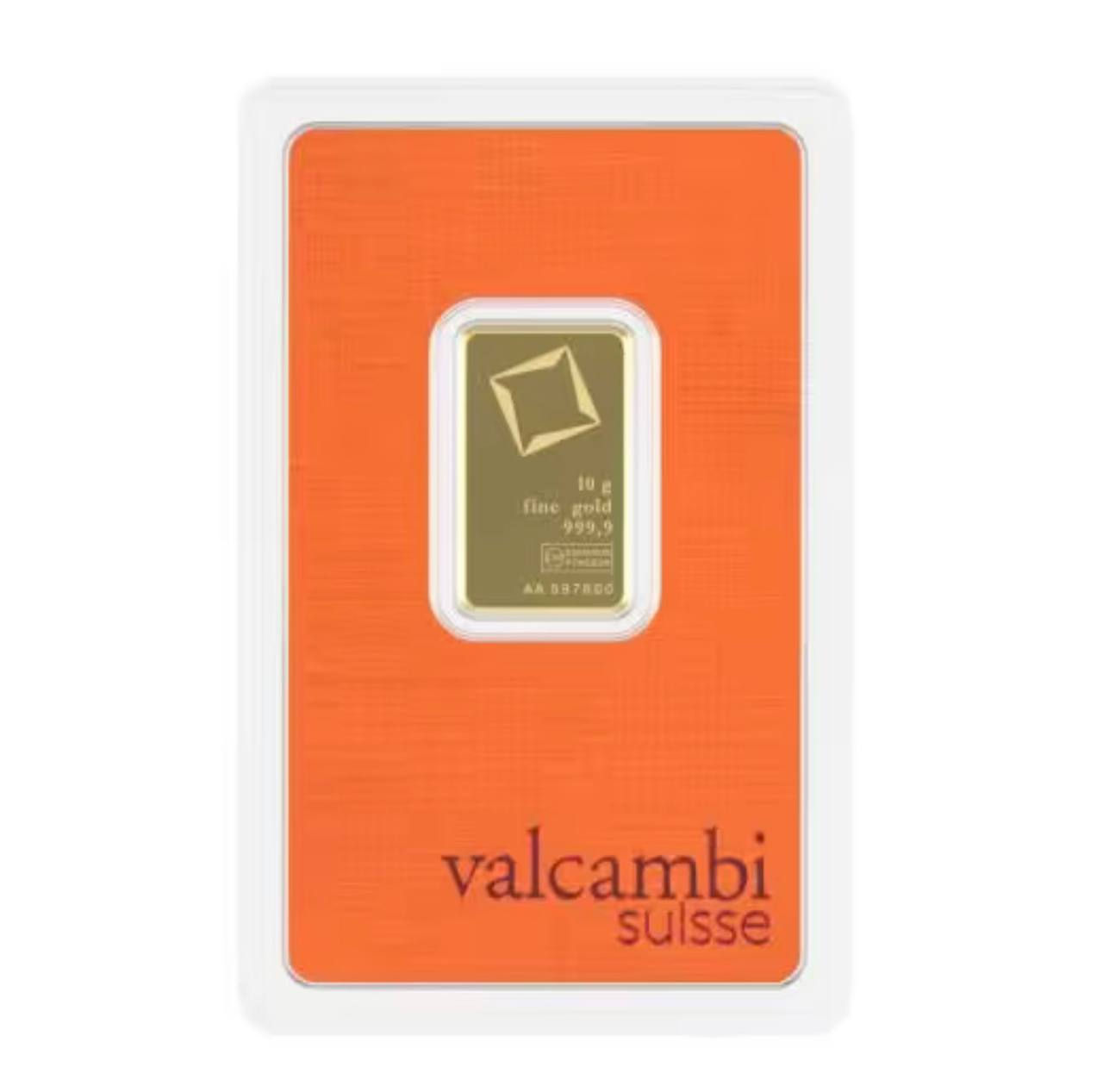 Berva Gold 10 gr 999.9 24 Ayar Valcambi Külçe Altın