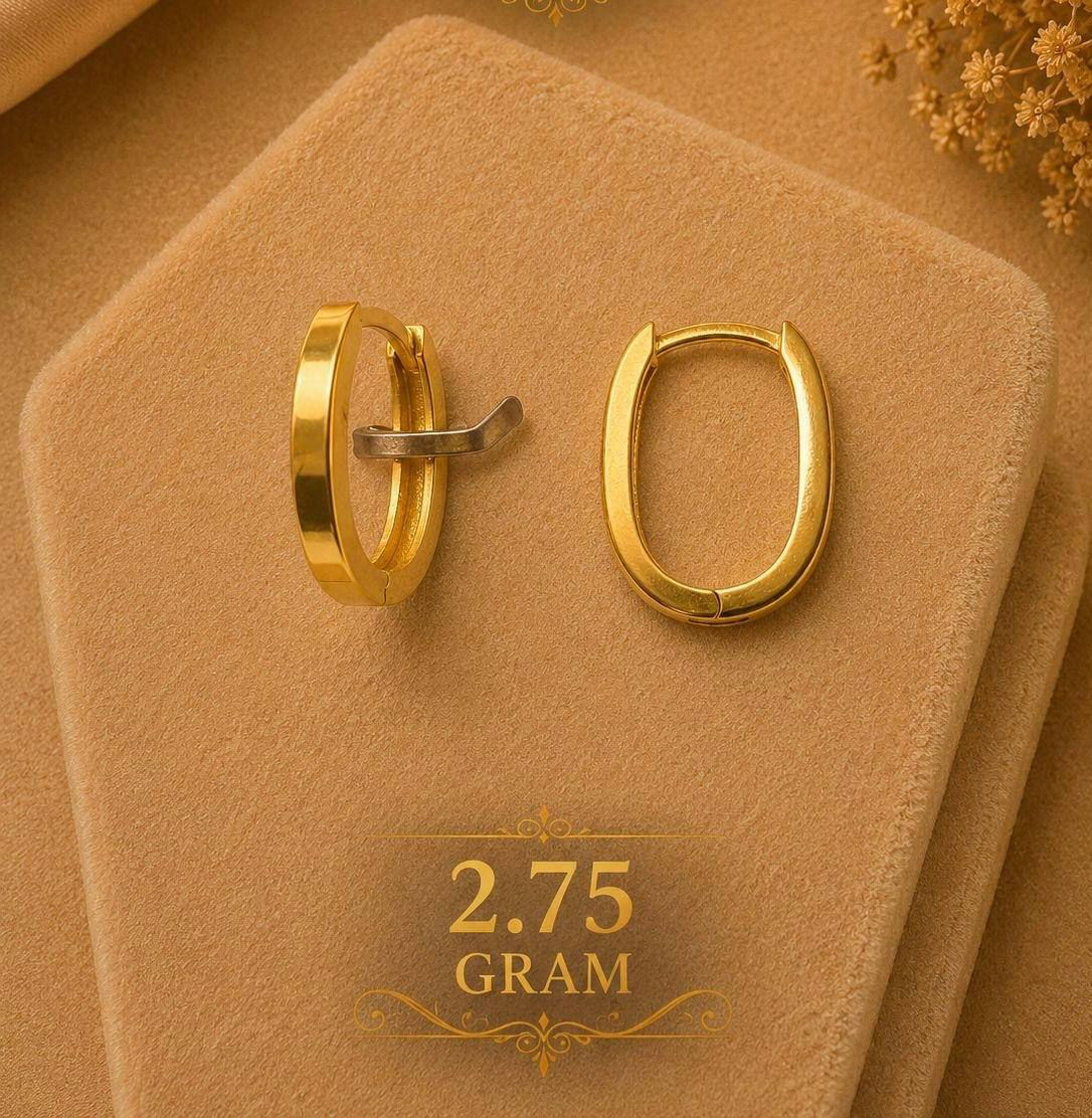 Altın küpeOliva 2,75 gram,22 ayar