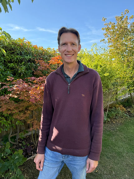 Garden designer David Simpson