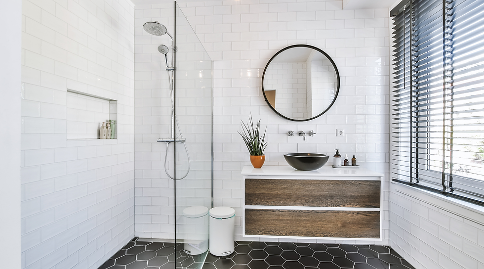 Fresh and sparkling bathroom following a professional deep clean in Tameside.