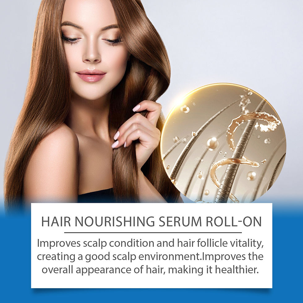 Thumbnail: Ginger Hair Growth Oil Nourishing Strengthening Hair Roots Scalp Treatment Hair 
