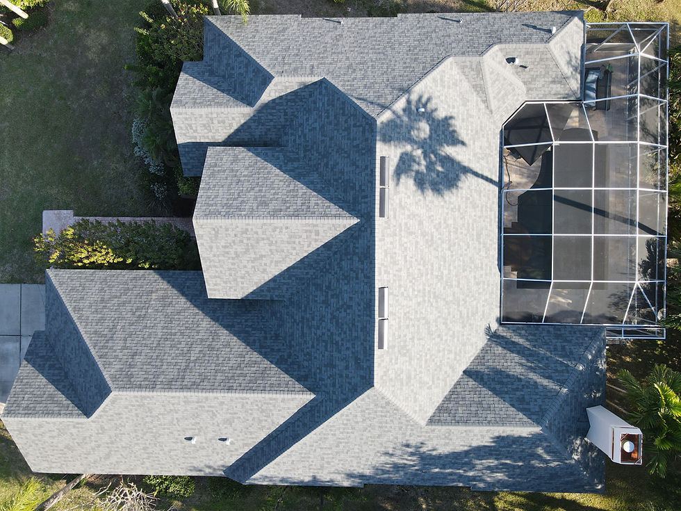 Residential shingle roof replacement in St. Petersburg, Florida