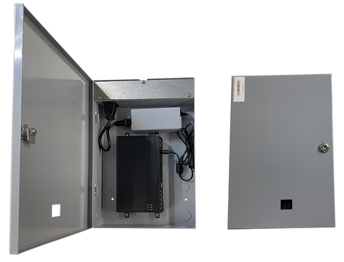 Parabit hard wired camera encode housing for Axis communication cameras  Camera Sensor Encoder/Main Unit Enclosure Designed to help secure Video Core/Main Unit Enclosures to prevent accidental disconnect of video core/main units to network, and / or to power.  f