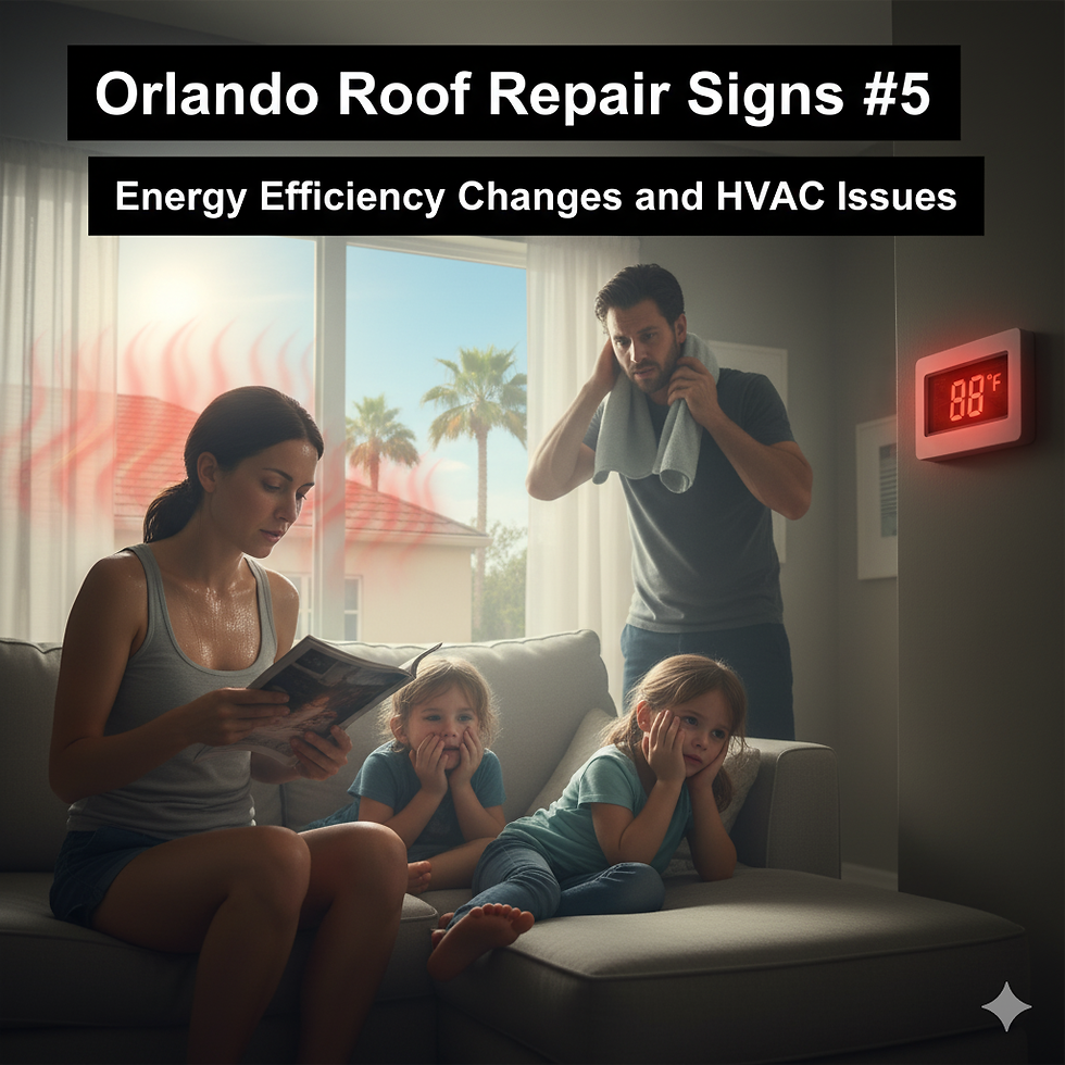 Orlando Roof Repair Signs #5: Energy Efficiency Changes and HVAC Issues