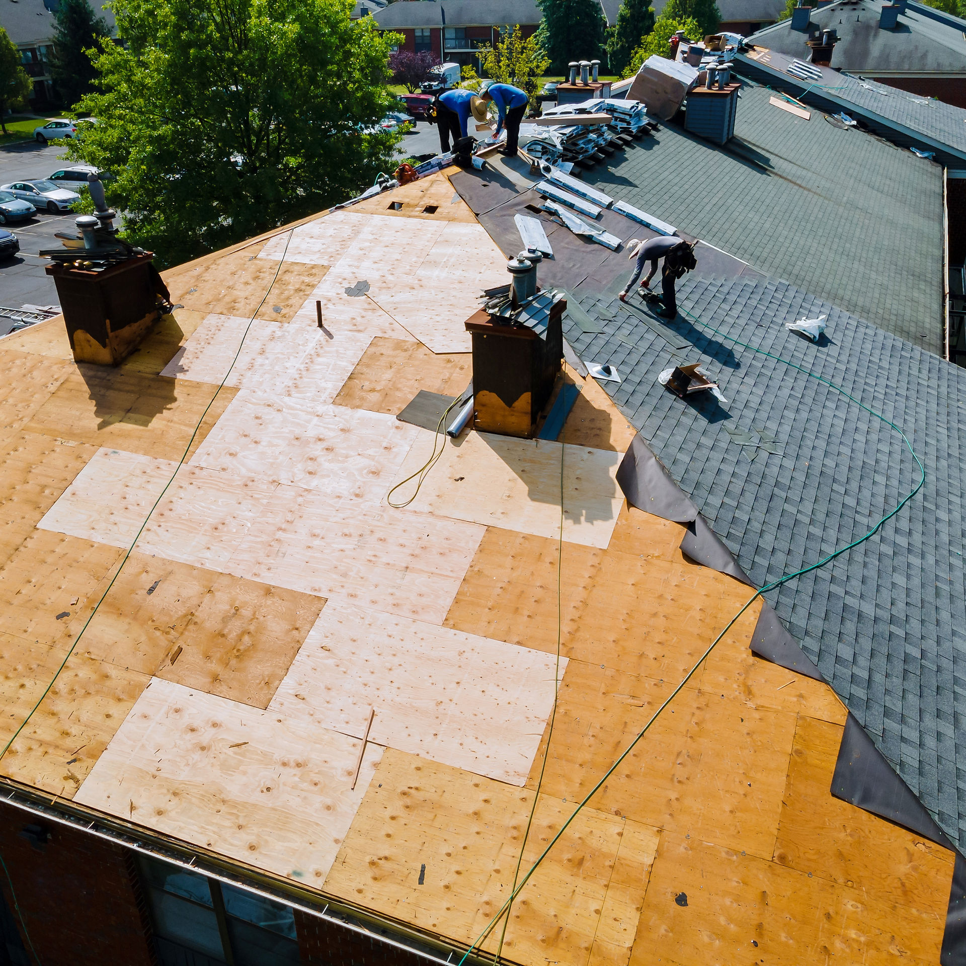 Licensed roofer evaluating 25% damage rule in Orlando, FL