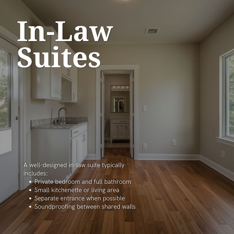 In-law suite addition with private entrance and kitchenette in Orlando Florida residential home