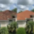 Roof before and after repair, roof repair orlando fl, BYNUM ROOFING