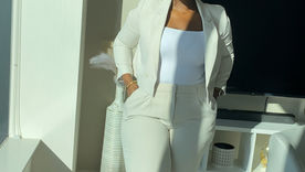 Old Navy Suit (Cropped Blazer and Pants)