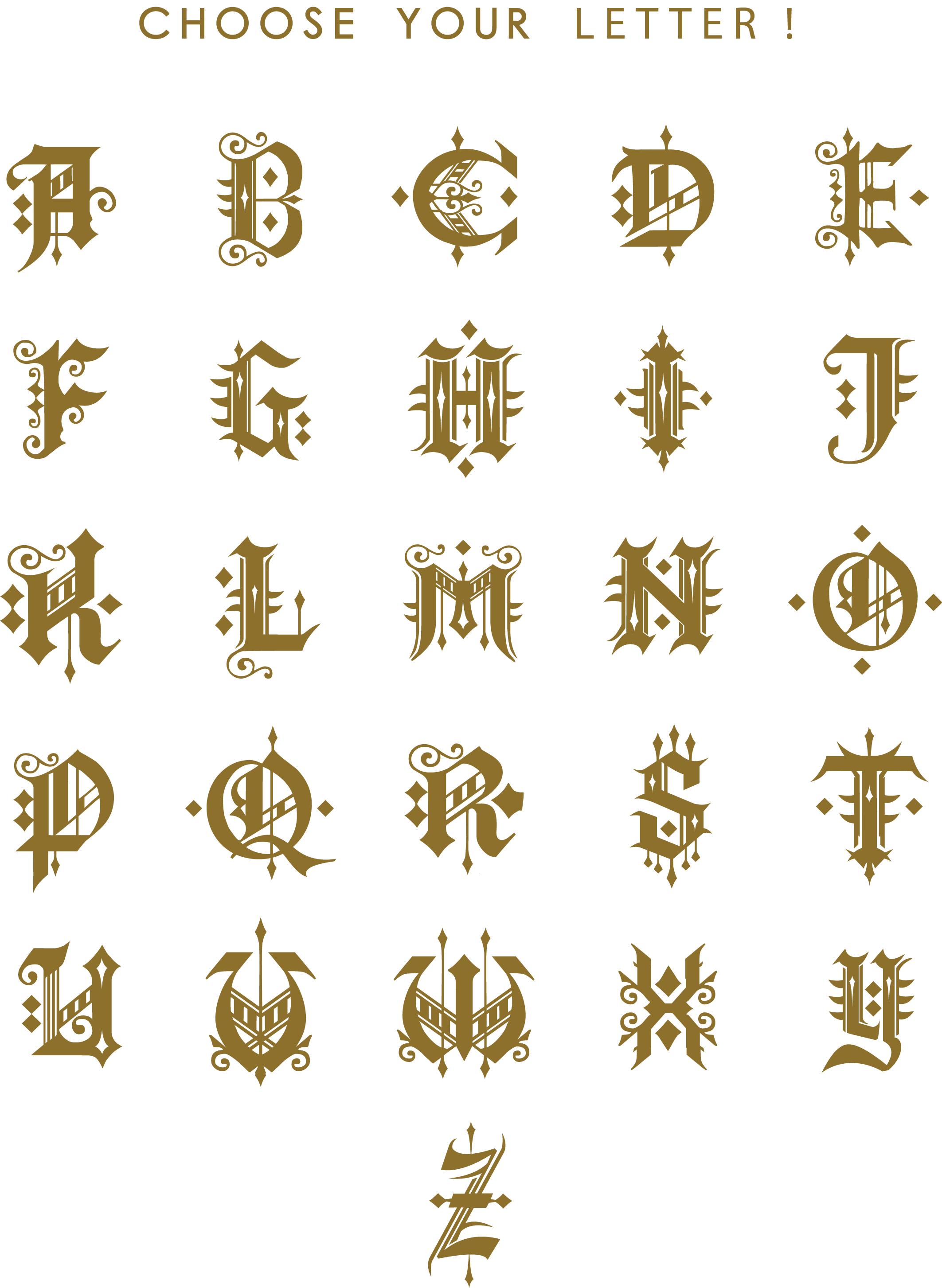 Str. Warrior Alphabet
