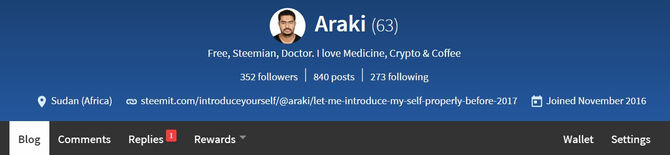 Explain profile - شرح البروفايل