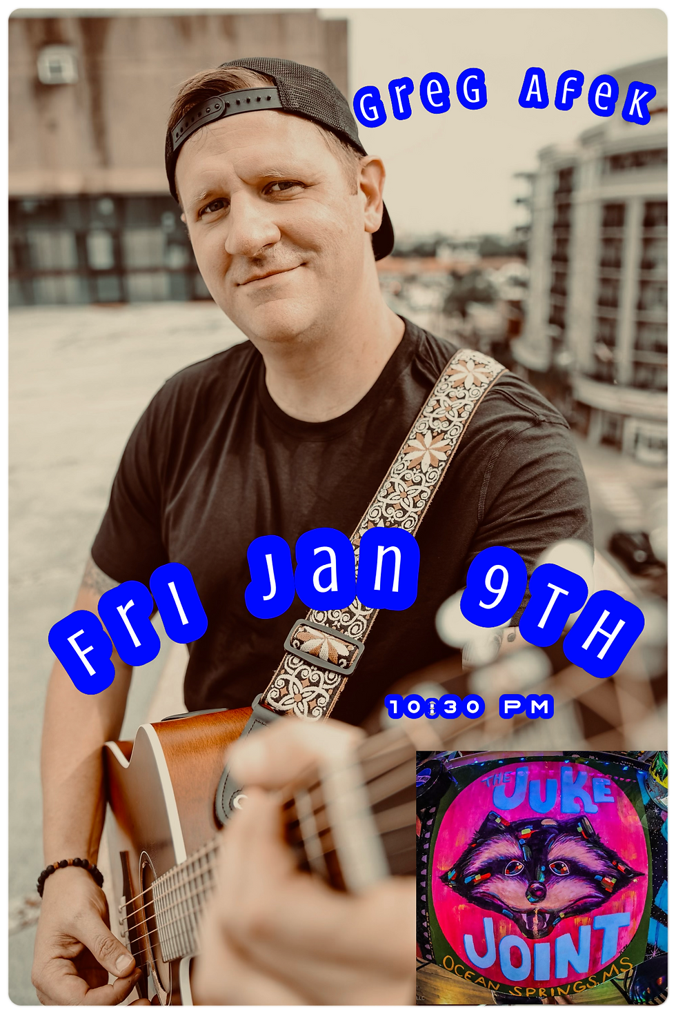 Greg Afek Live at the Juke Joint