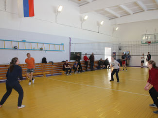 Шимановский район спортивный. Петруши. Соревнования по волейболу. Фотогалерея 18.2.17.