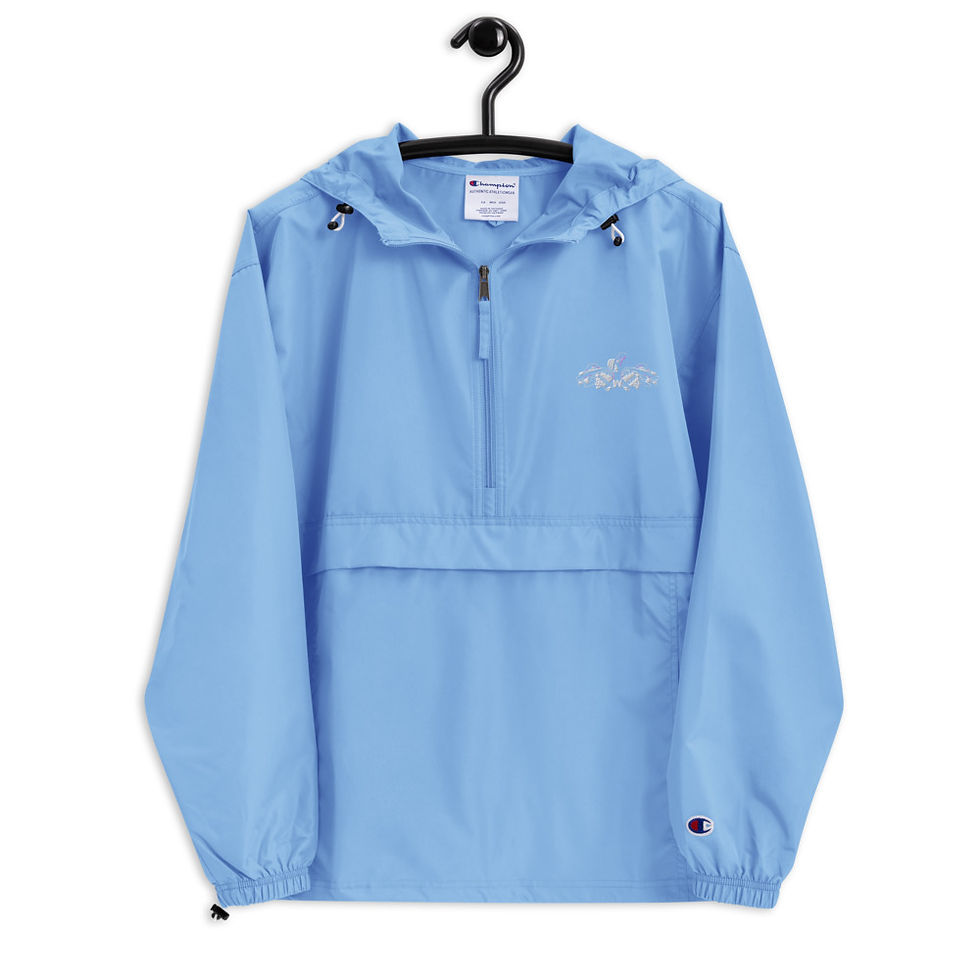 Thumbnail: Embroidered Champion Packable Jacket