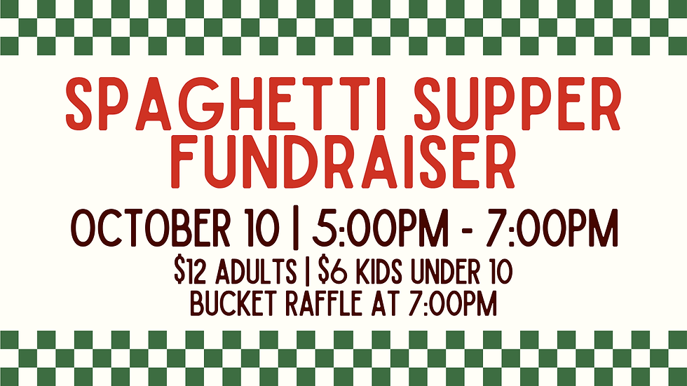 Spaghetti Supper 2026