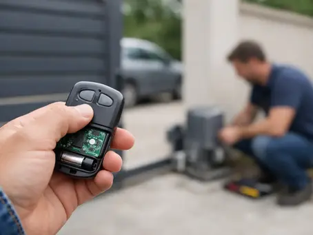 Controle de portão desprogramado: como resolver