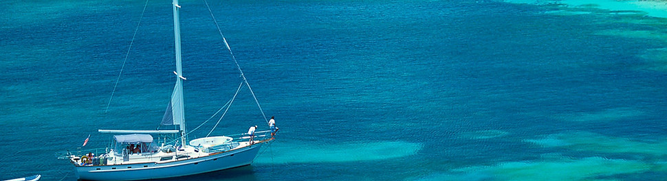 Barco de vela en las zonas tropicales
