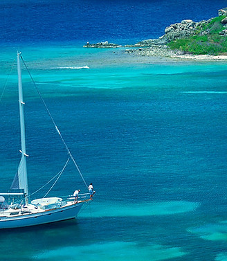 Enjoy the private access to the sea with 2 mooring places