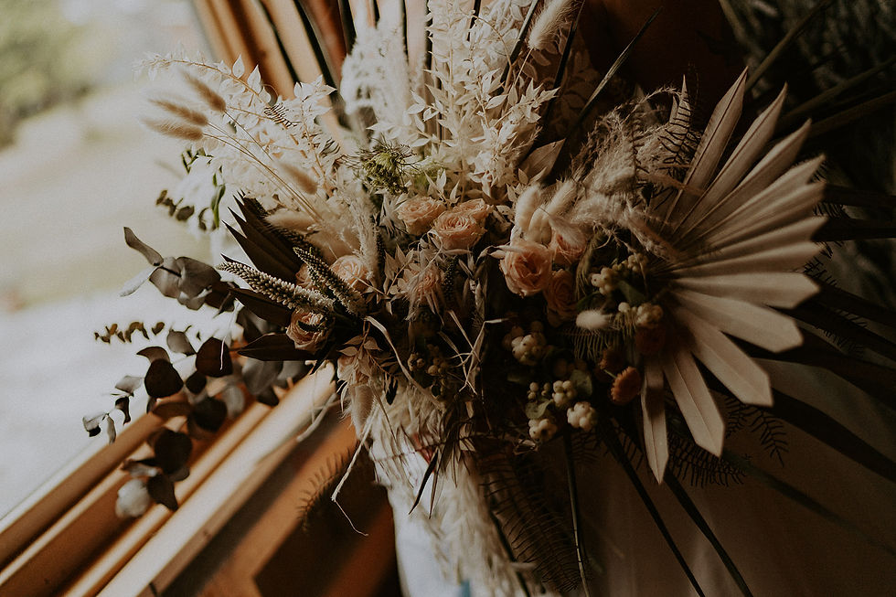 Boho bridal Bouquet