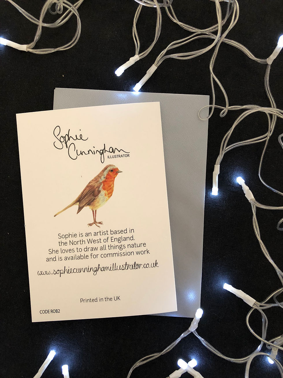 Thumbnail: Merry Christmas Robin Cards