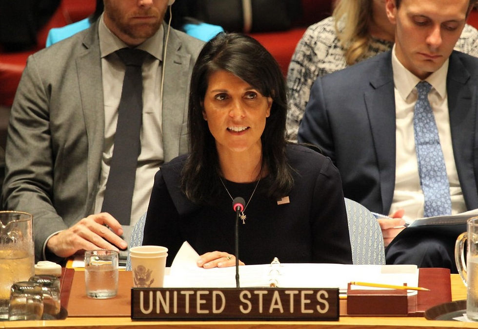 US Ambassador to the UN Nikki Haley (Image credit: U.S. Mission to the U.N. via Flickr)