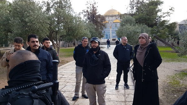 Police and Waqf (Image credit: Michael Miller)
