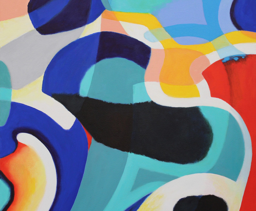 abstract oil painting