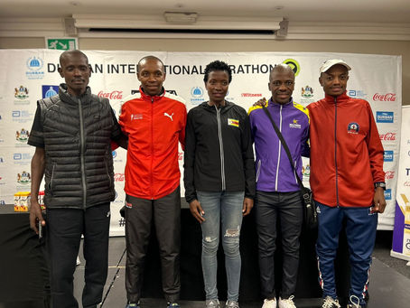 Kekana to face the big guns during 42,2km debut at Durban International Marathon
