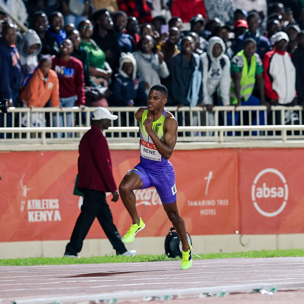 "I can dip under 44 seconds" - Nene exceeds his expectations with strong season opener in Kenya