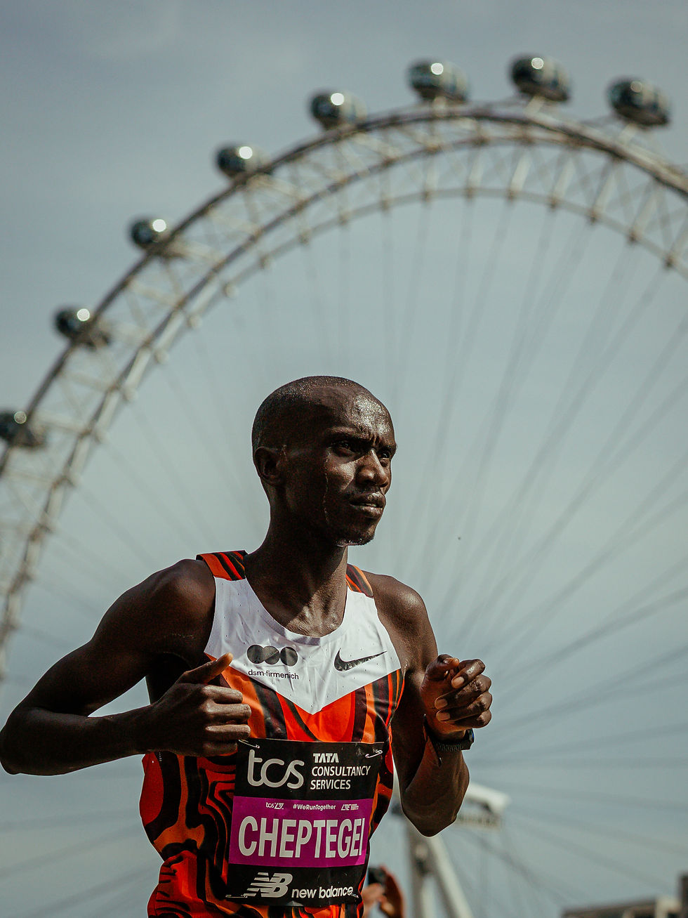 The 26:38 10km runner could become the first man to run a sub 27 minute 10km on African soil on 12 July. Photo Credit: DSM-f Running Team.