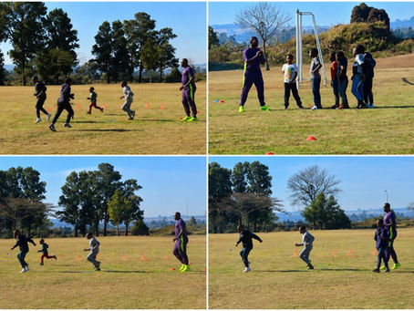 "I never thought so many children would come" - Mabhida celebrates successful kids holiday training camp in Howick