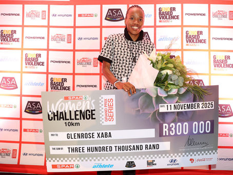 'I still have a bigger goal' - One last 2025 box to tick for Xaba as she pockets over R500k at SPAR Grand Prix Awards