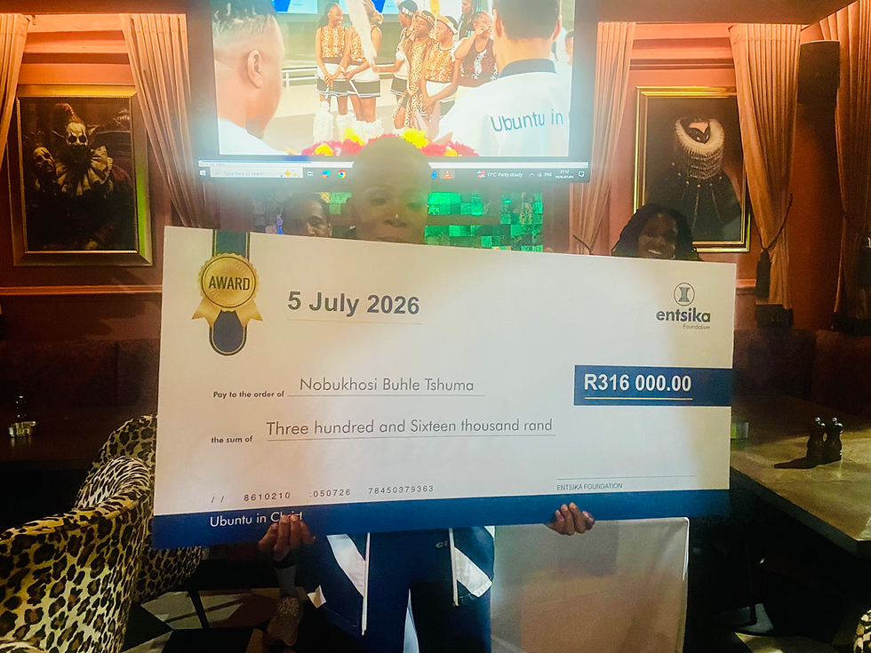 "I'm so proud of my club" - Entsika hand Tshuma handsome bonus after superb Comrades performance