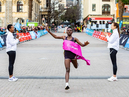 Njoki wins again as More grabs first South African at Totalsports Women's Race Cape Town