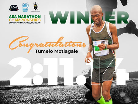 'I have no words' - Motlagale crowned SA Champion at dramatic Durban International Marathon
