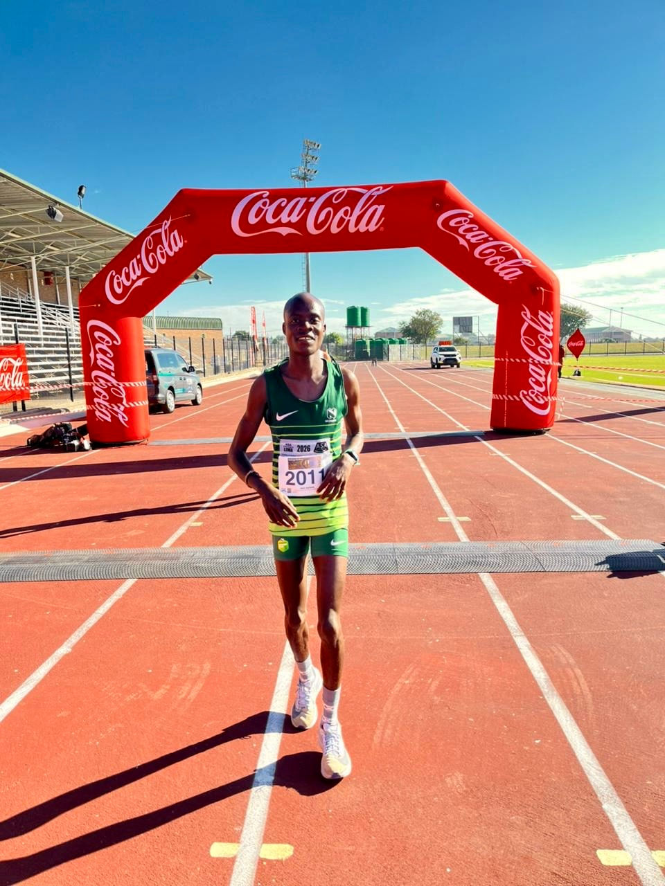 "I'm taking it step by step" - Apahane wins as teenage sensation dominates at Kasi 10 in Polokwane
