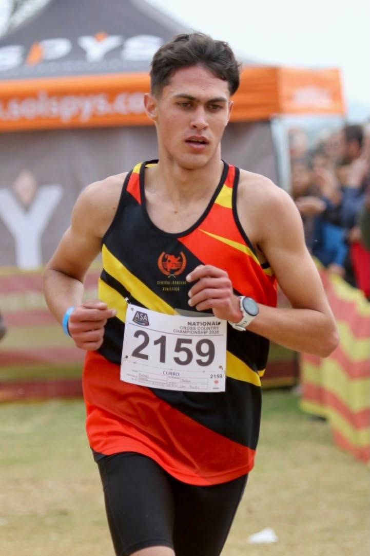 Bekker says his disappointing 2026 cross country season motivated him to improve on the track. Photo Credit: Supplied.