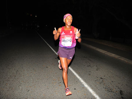 "I'm maturing nicely" - Puleng Khumalo back on the scene and showing ultra marathon promise