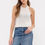 Thumbnail: Halter Sweater Knit Tank