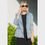 Thumbnail: Washed Denim Blazer w Welt Pocket