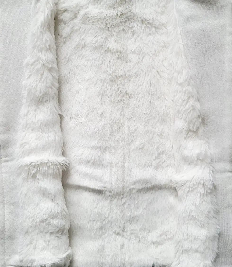 Miniatura: Mädchen Kapuzenpullover gefüttert mit Kunstfell Hoodie Übergangsjacke warm