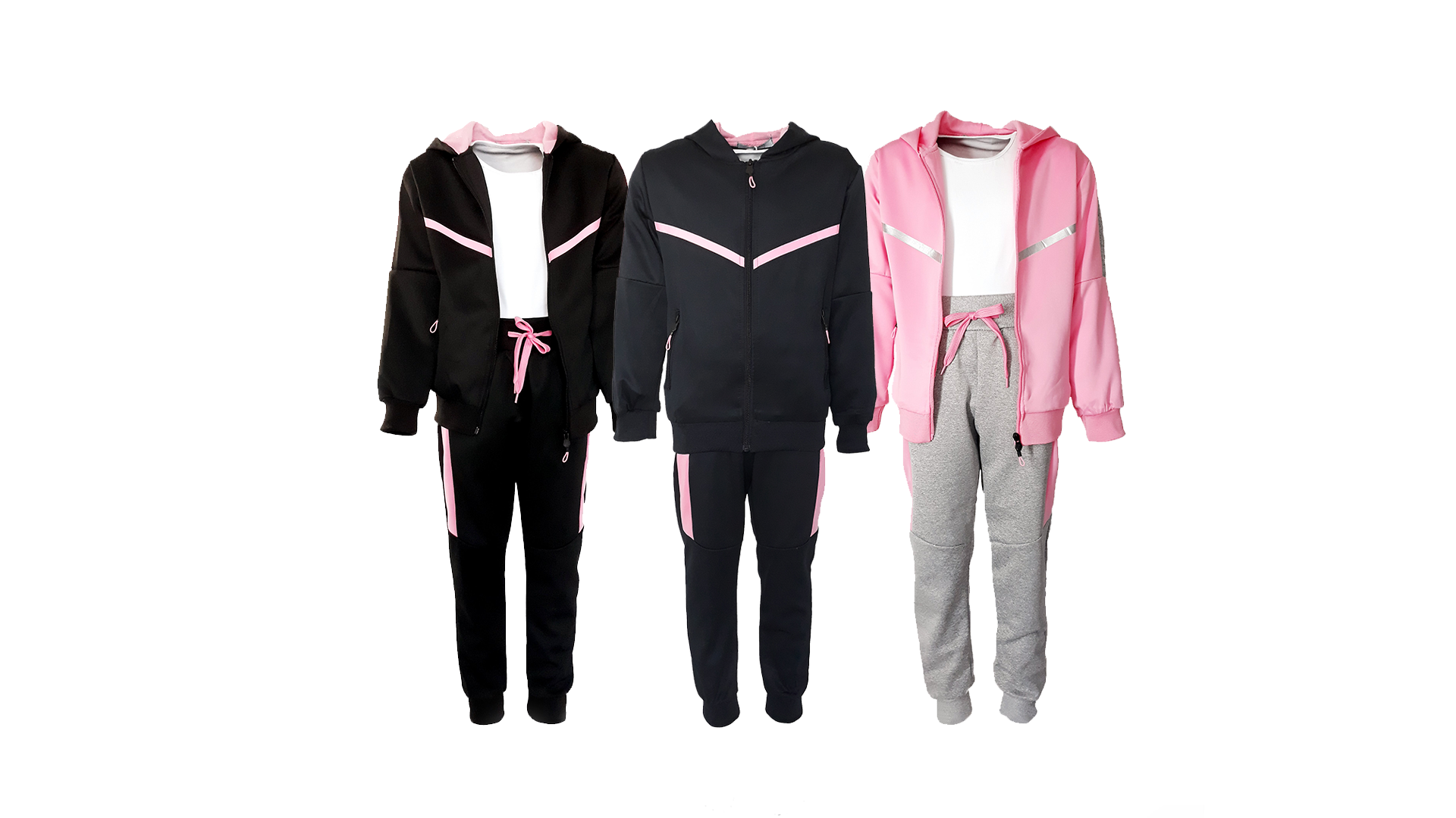 Mädchen Jogginganzug | Sportanzug | Freizeitanzug | Set 2-teilig