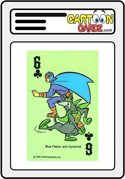 6 Clubs Blue Falcon & Dynomutt