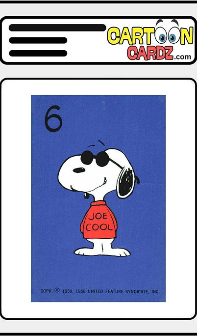 6 Snoopy/Joe Cool