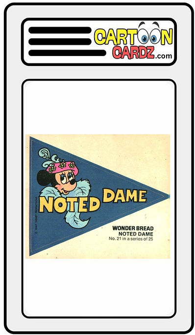 #21   Noted Dame - Minnie Mouse
