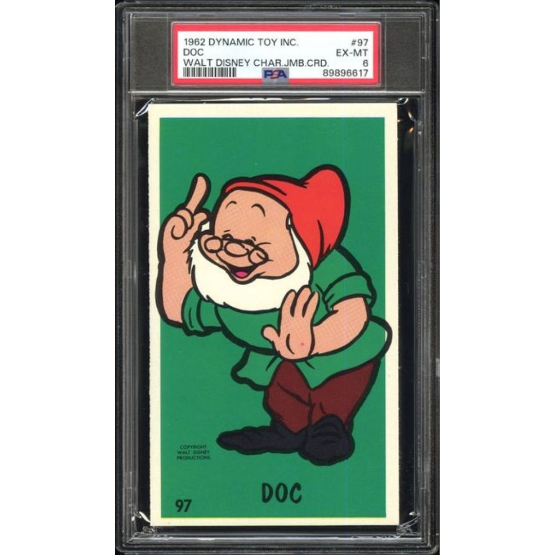1962 Dynamic Toy Inc. #97 - Doc Walt Disney JUMBO PSA 6